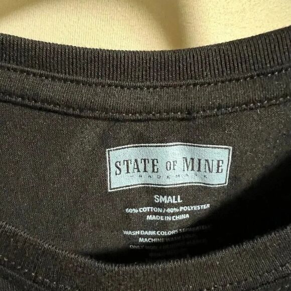 Black Colorado Tee Shirt Size Men’s Small #T13 - Picture 2 of 3